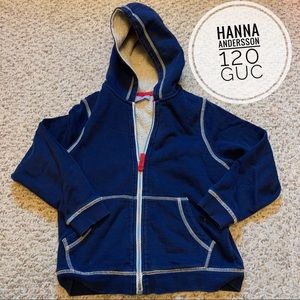 Hanna Andersson Sherpa lined jacket